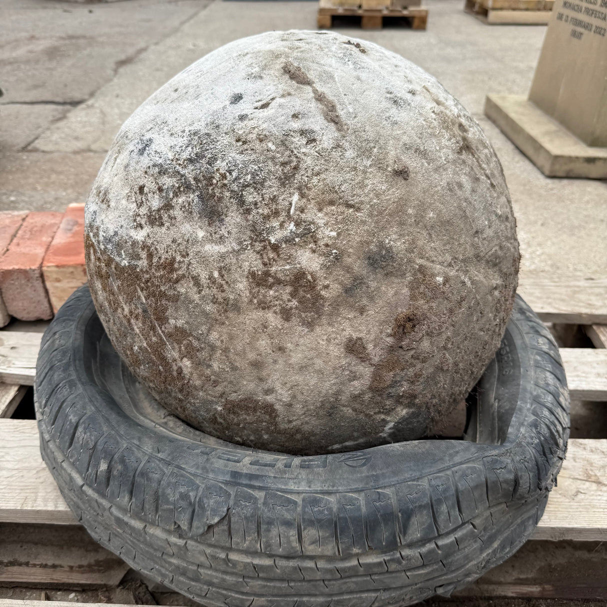 Reclaimed Stone Ball