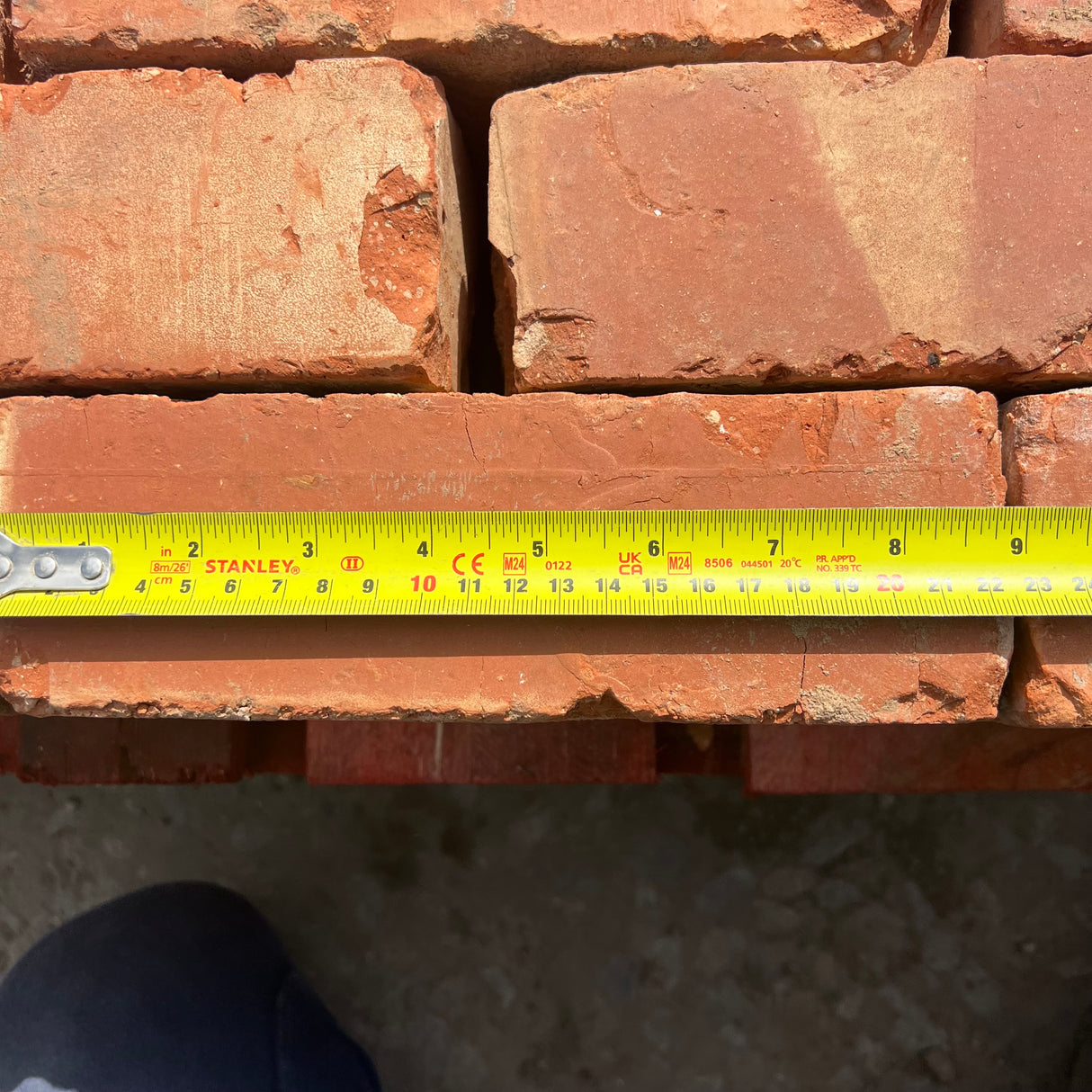 Reclaimed Worcester Wirecut Brick | Pack of 250 Bricks | Free Delivery