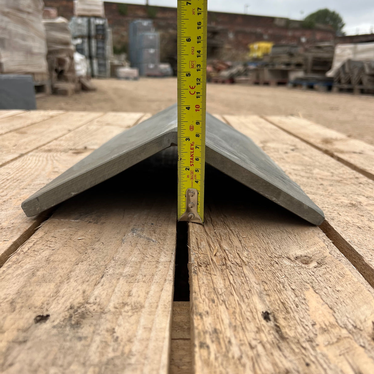 New Brazilian Slate Roof Ridge Tile - 125 Degree