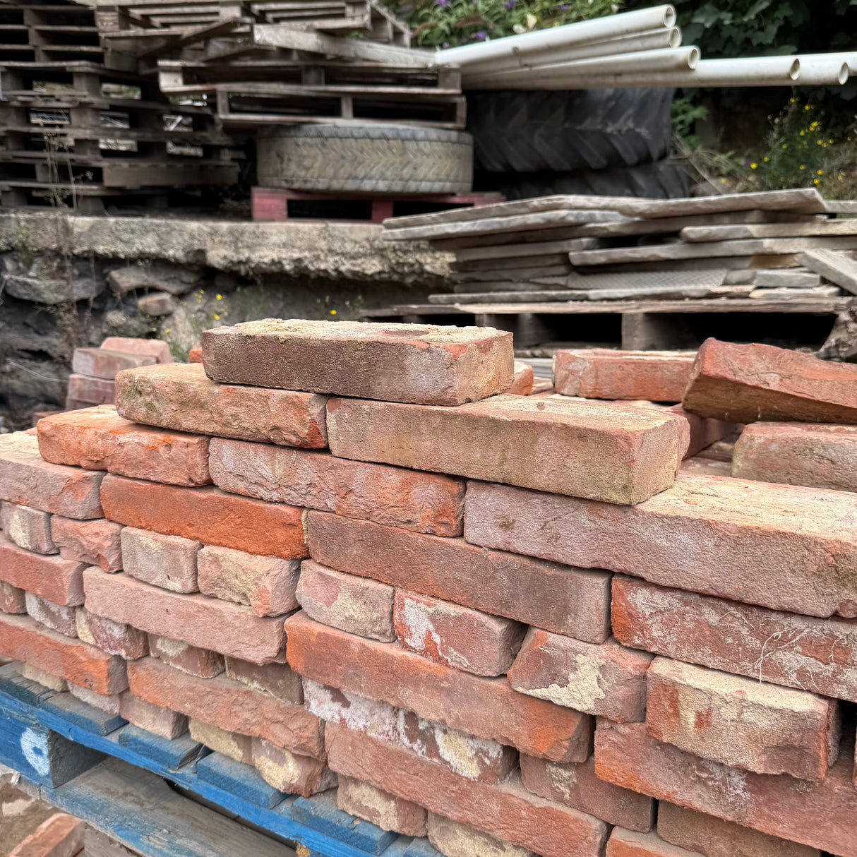 Reclaimed 2” Handmade Bricks - Job Lot of 210 Bricks