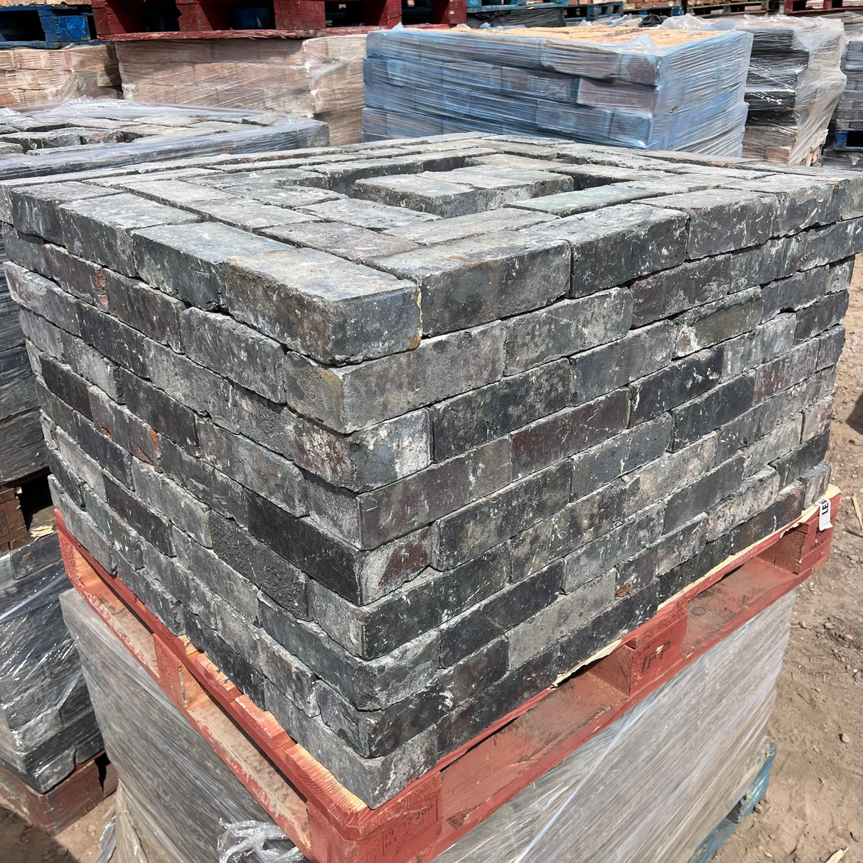 Reclaimed 68mm Imperial Staffordshire Blue Bricks