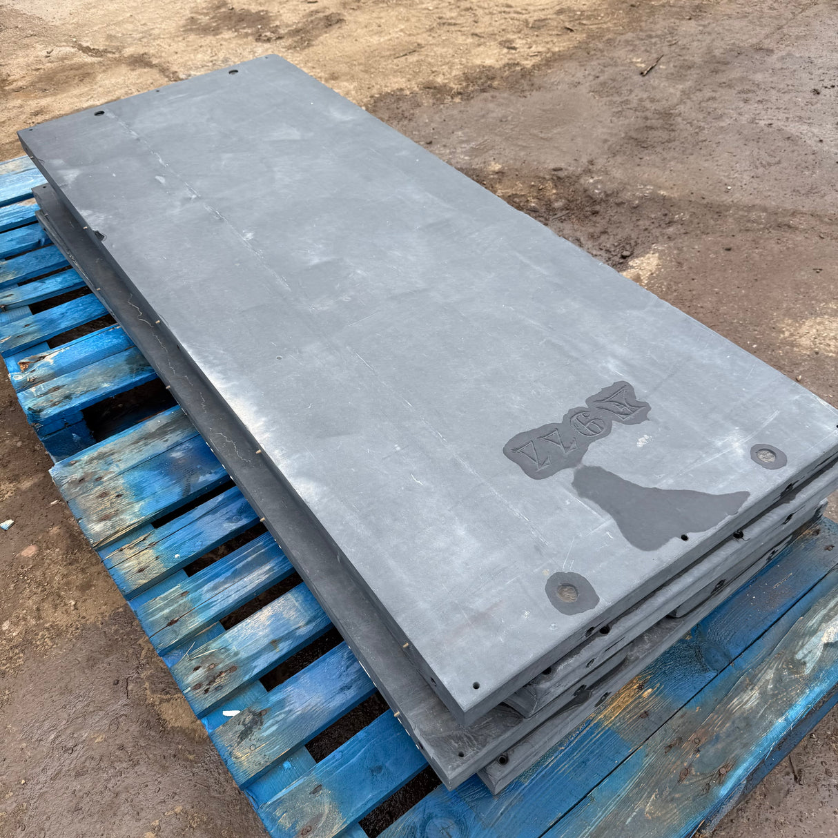 Reclaimed Snooker Table Slate Slab - 1870mm x 730mm