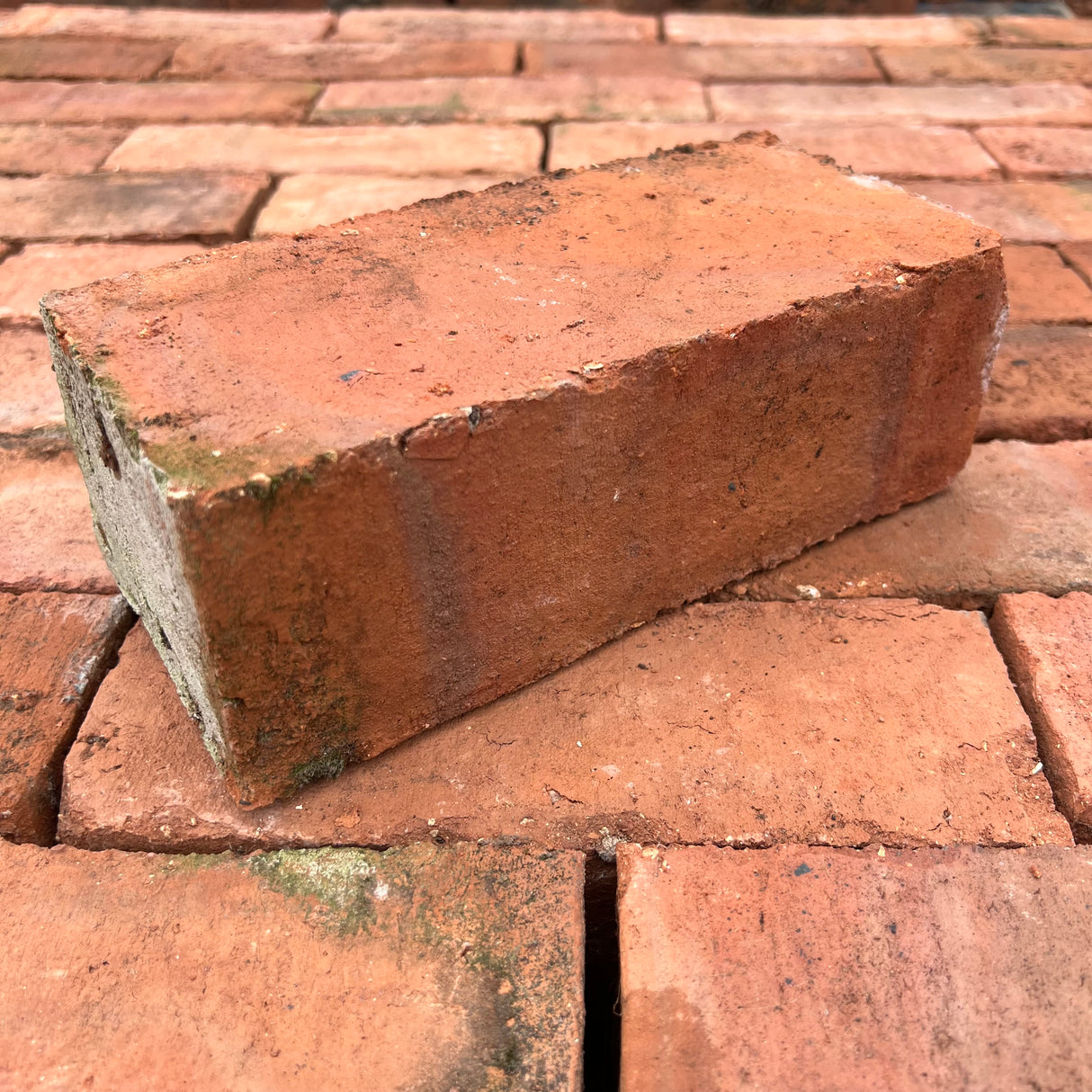 Reclaimed 75mm Orange Blend Handmade Bricks | Pack of 250 Bricks | Free Delivery