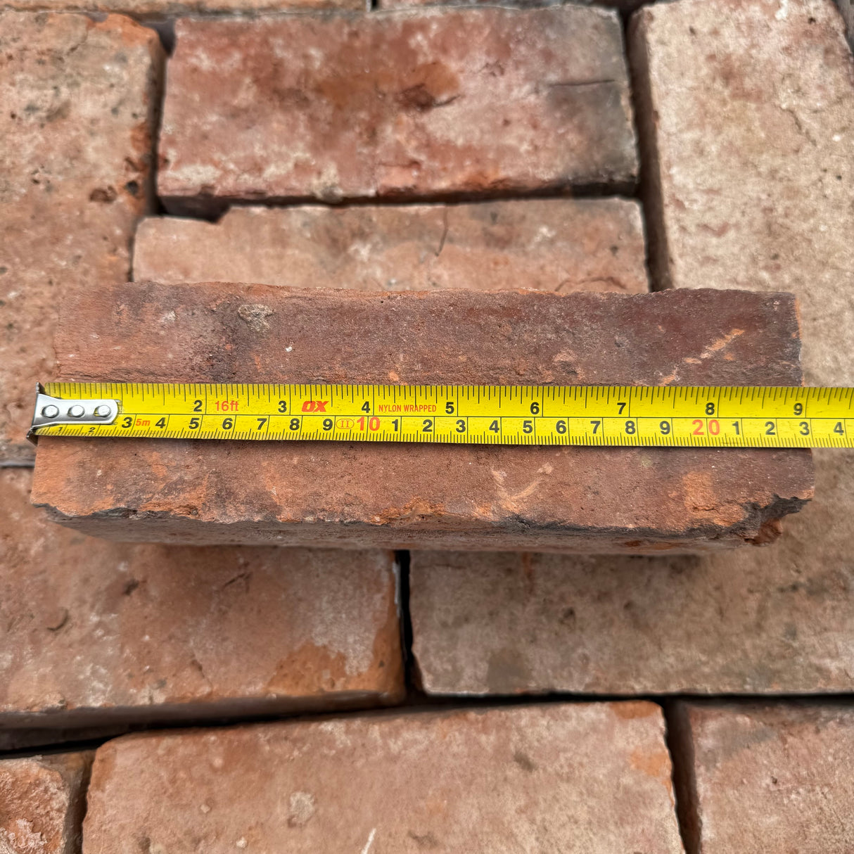 Reclaimed Sutton Coldfield Handmade Brick | Pack of 250 Bricks | Free Delivery