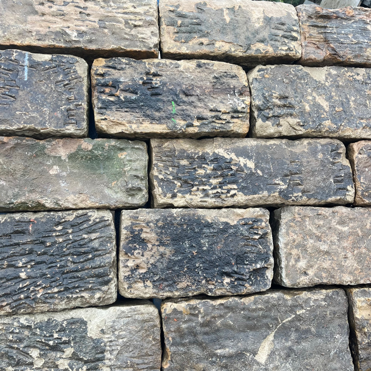 Reclaimed Punch Face Stone - Per SQM