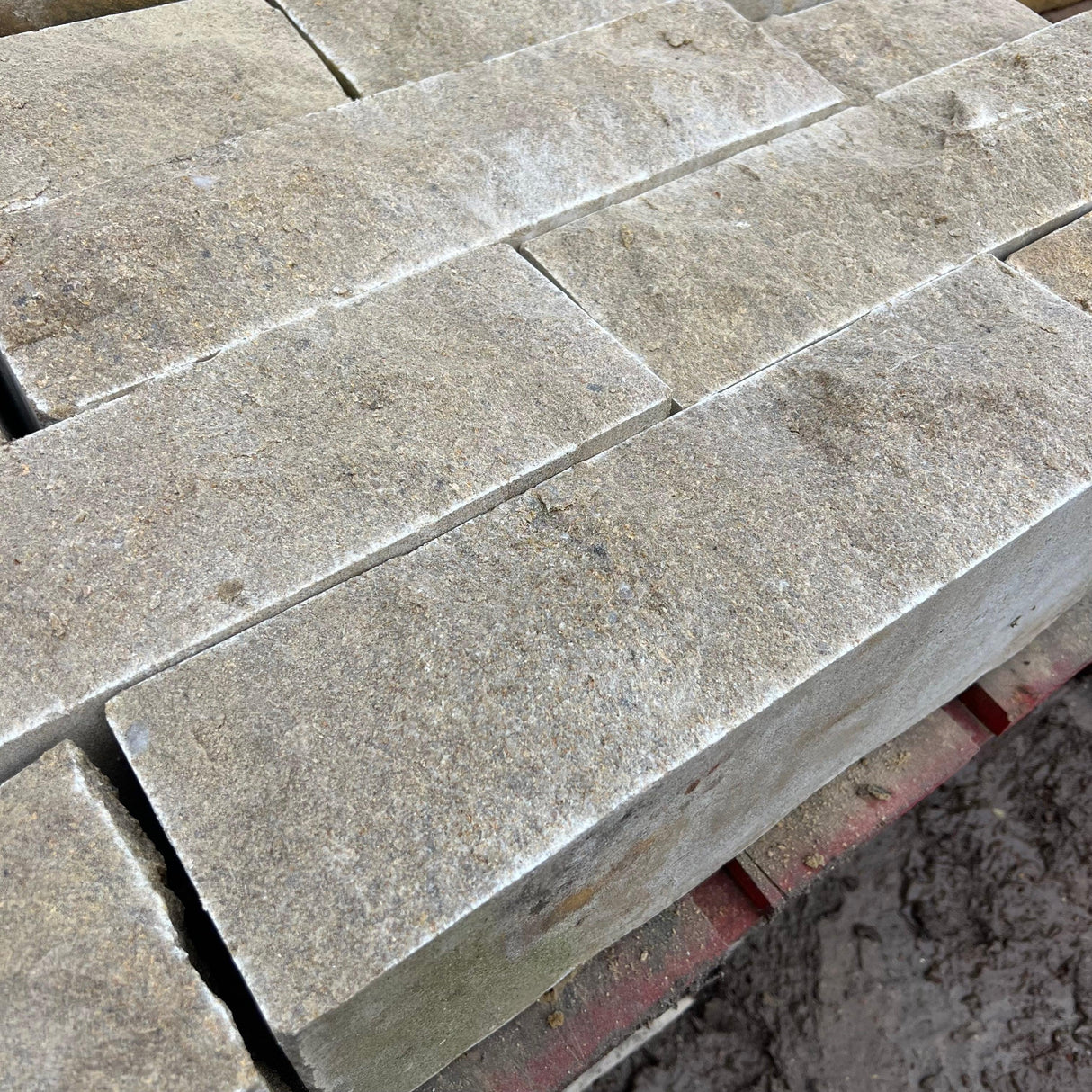 100mm Split Face Walling Stone - Per SQM - Reclaimed Brick Company
