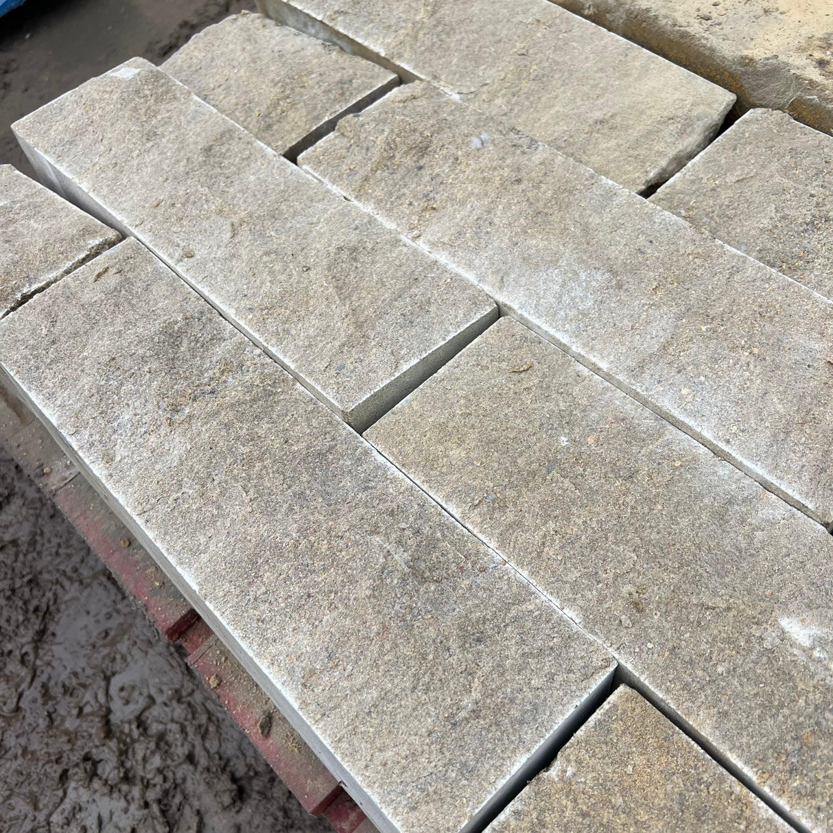 100mm Split Face Walling Stone - Per SQM - Reclaimed Brick Company
