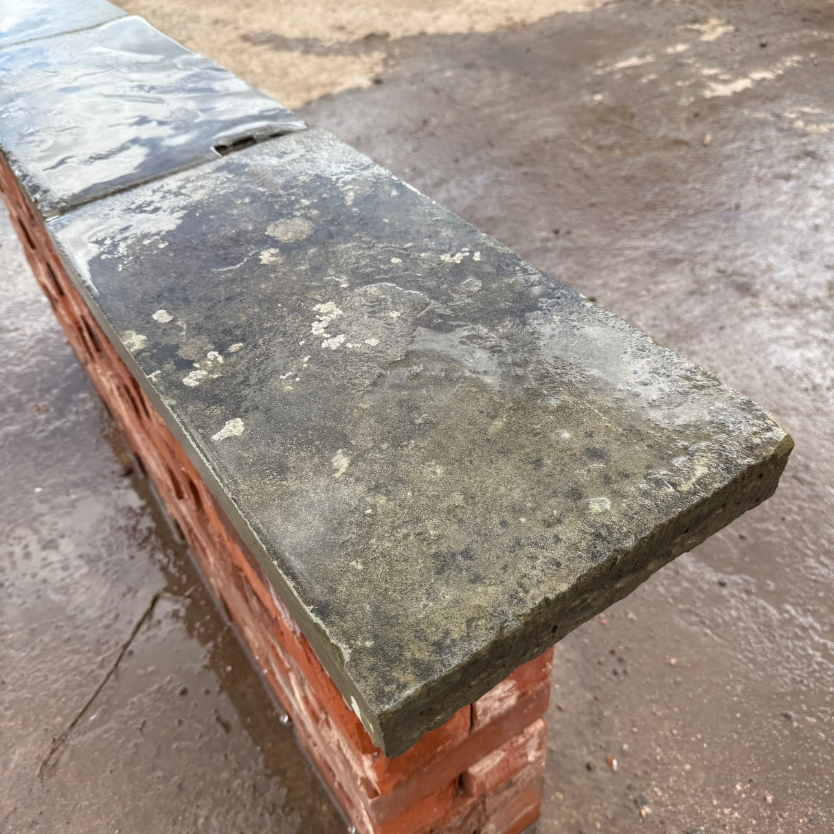 Reclaimed Yorkstone Wall Coping