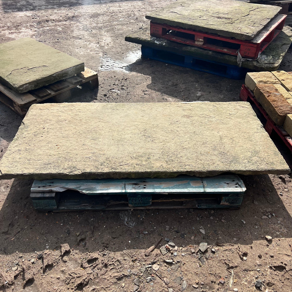 Reclaimed Stone Fire Place Hearth / Slab / Step - Reclaimed Brick Company