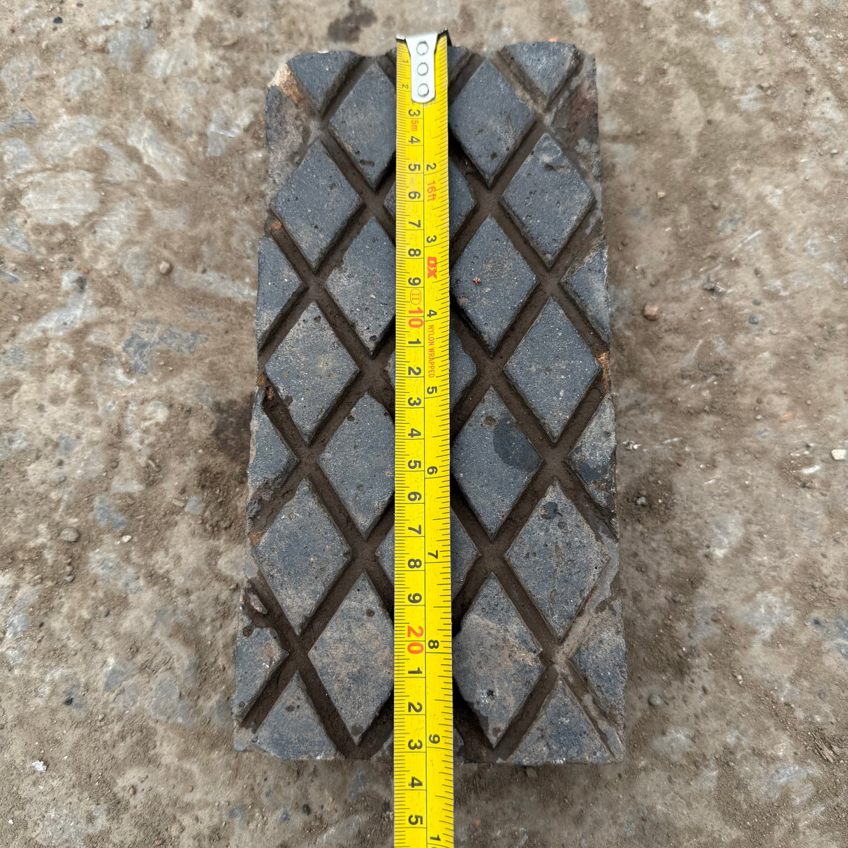 Reclaimed Victorian Diamond Pavers