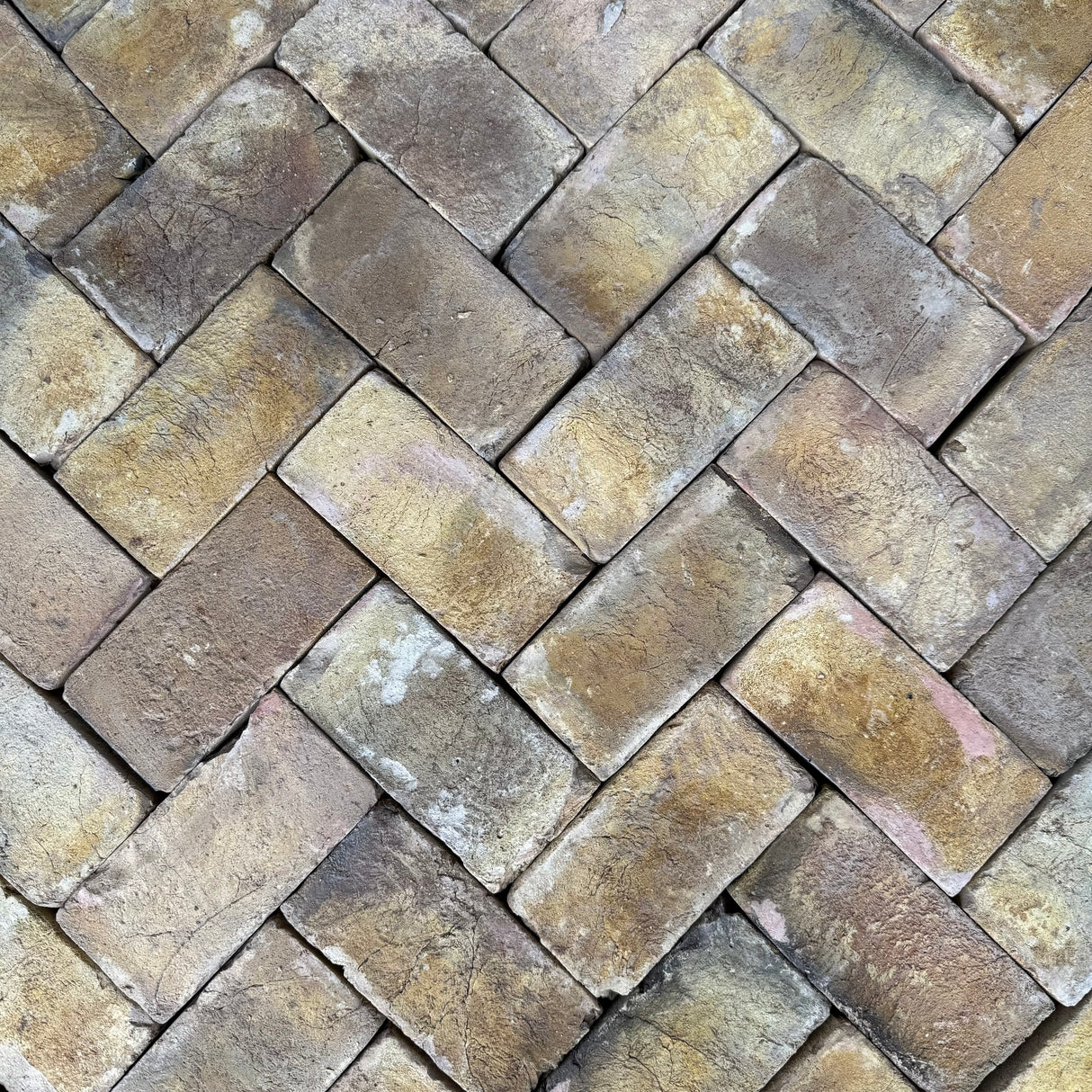 Handmade Yellow Paving Bricks