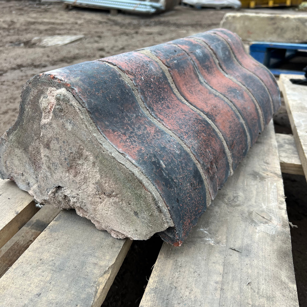 Reclaimed Red Wall Coping Brick - Job Lot of 200