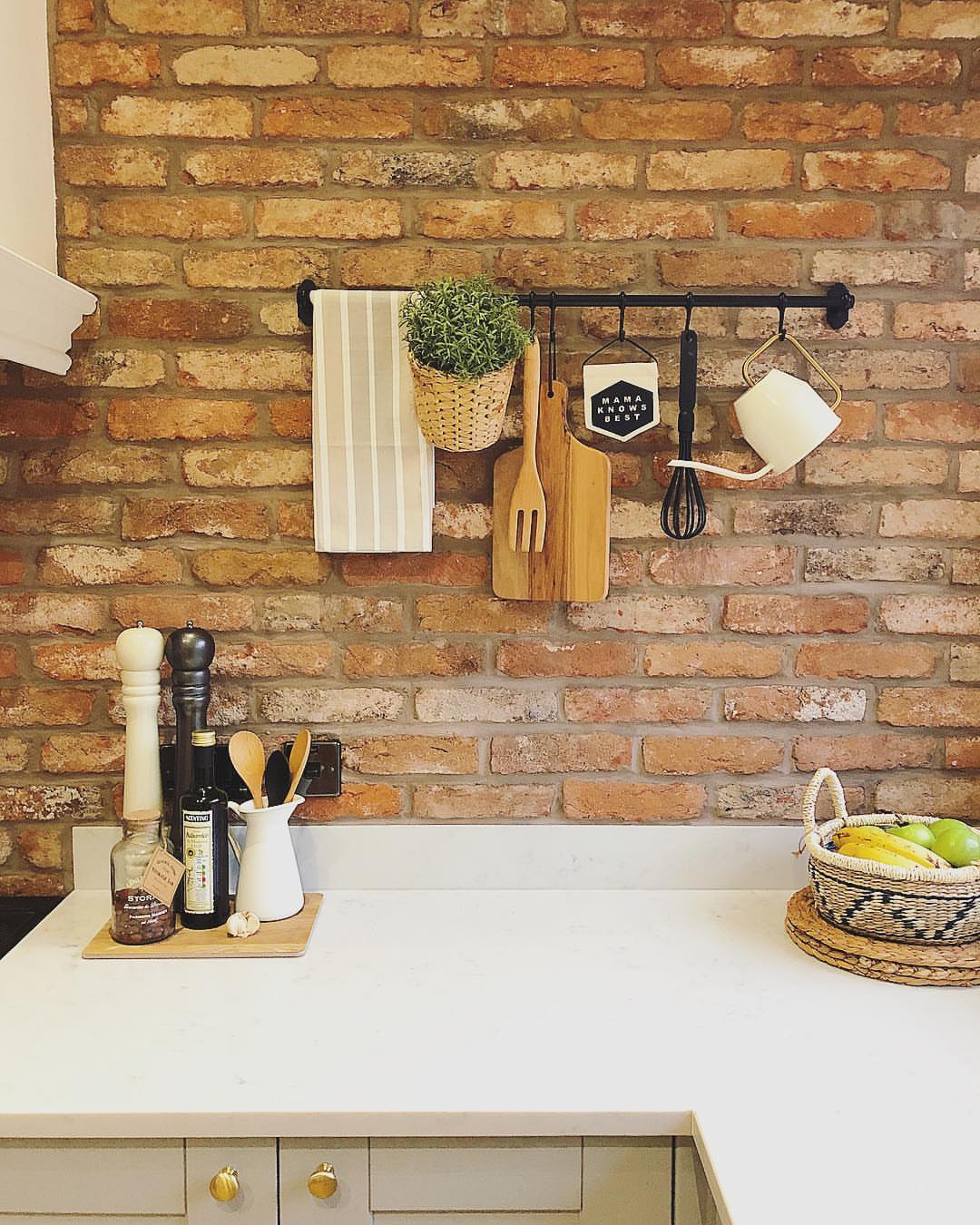 Reclaimed Tudor Brick Slips - Handmade Brick Slips Cut From Real Reclaimed Bricks