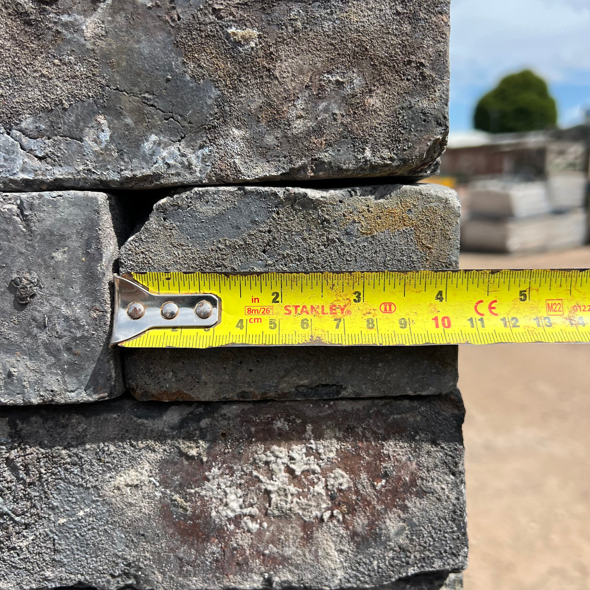 Reclaimed 68mm Imperial Staffordshire Blue Bricks