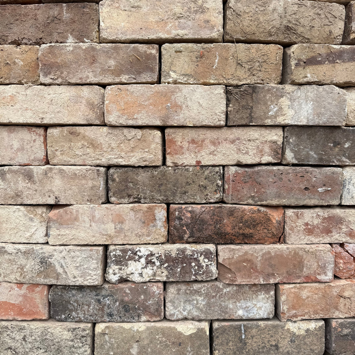 Reclaimed Yellow Multi Handmade Bricks | Pack of 250 Bricks | Free Delivery