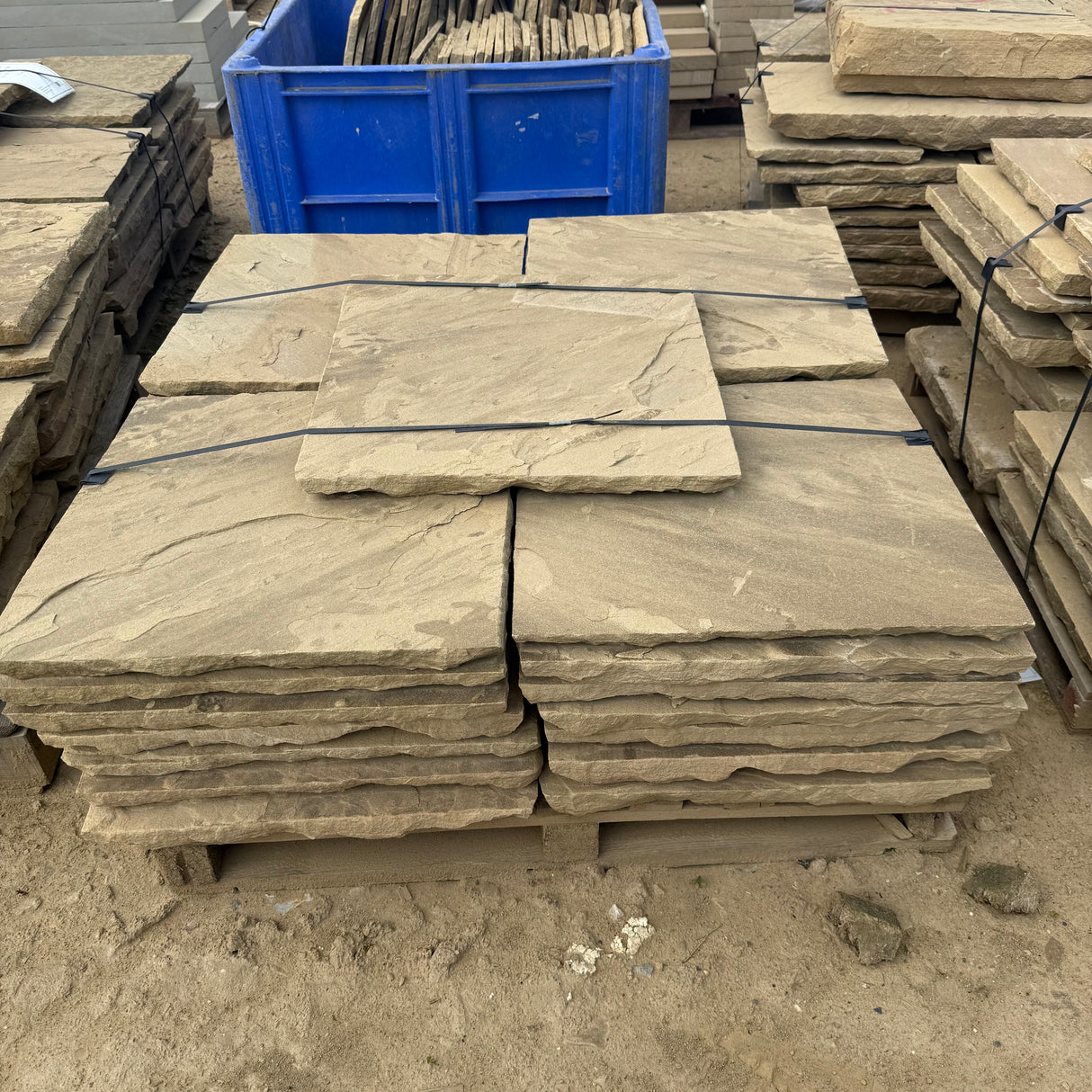 Yorkshire Stone Riven Paving Flags - Per SQM