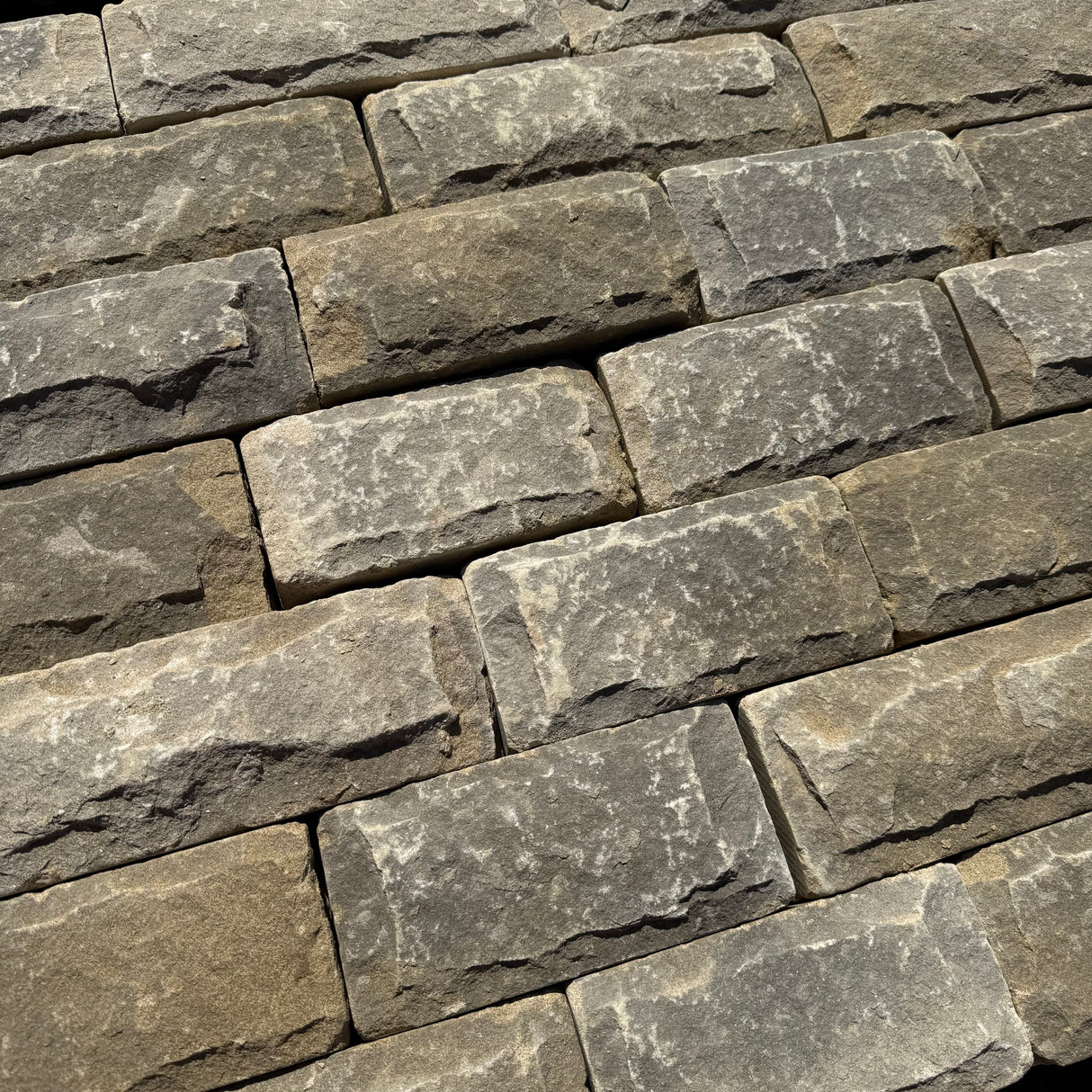 140mm Britannia Weathered Pitched Building Stone - Per SQM