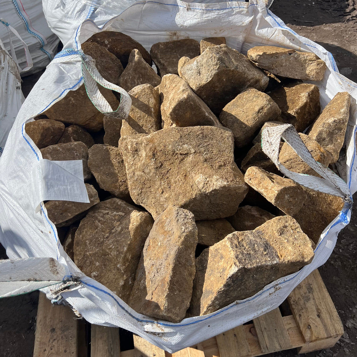 Yorkshire Drystone Walling Stone - Per Bag