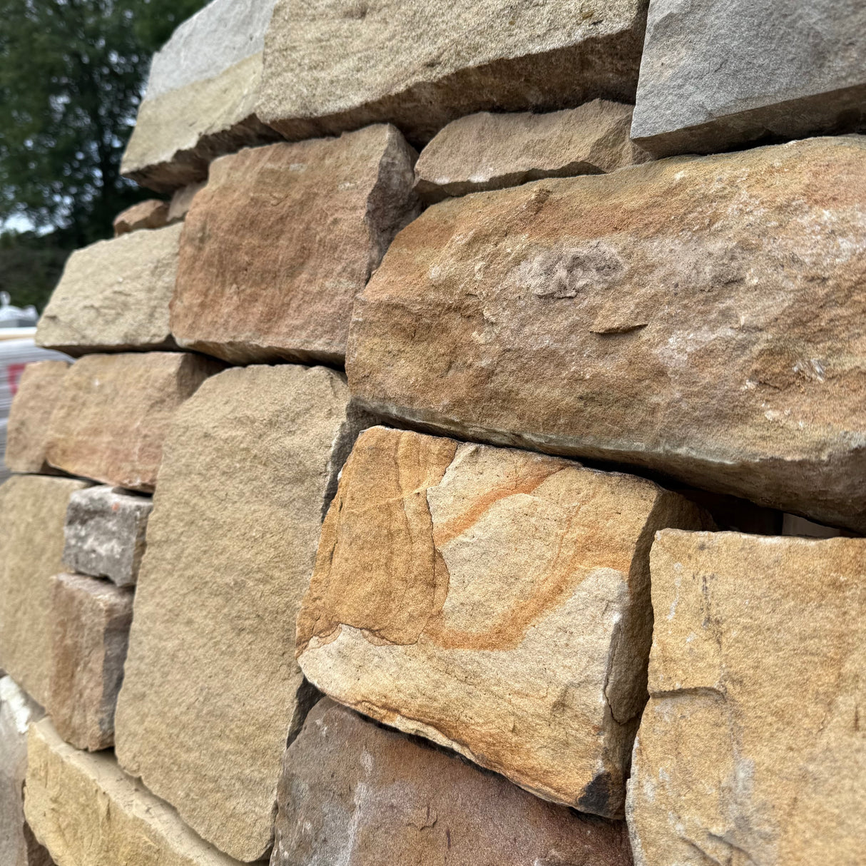 Reclaimed Cropped Redressed Building Stone - Per SQM