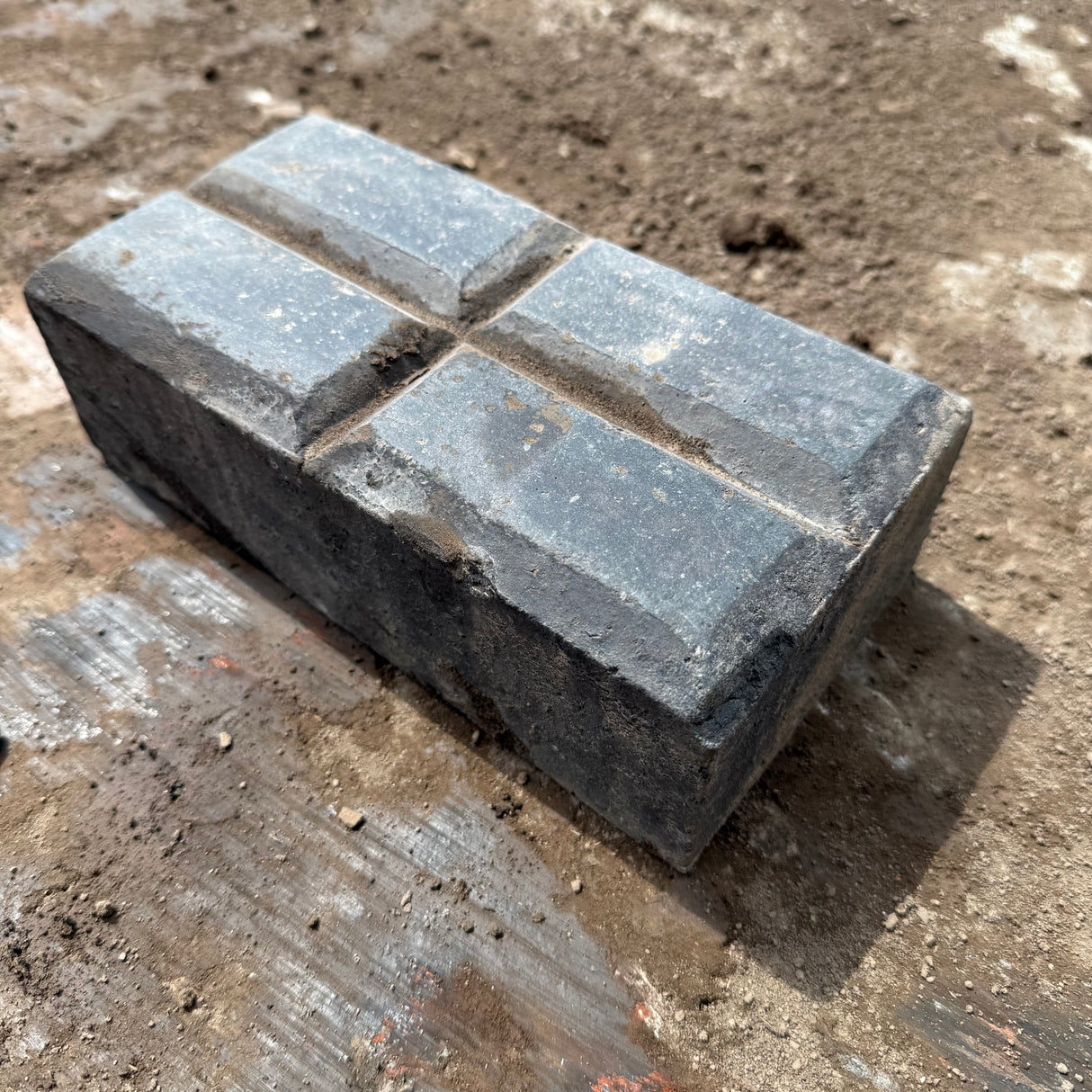 Reclaimed Staffordshire Blue Four Bar Pavers