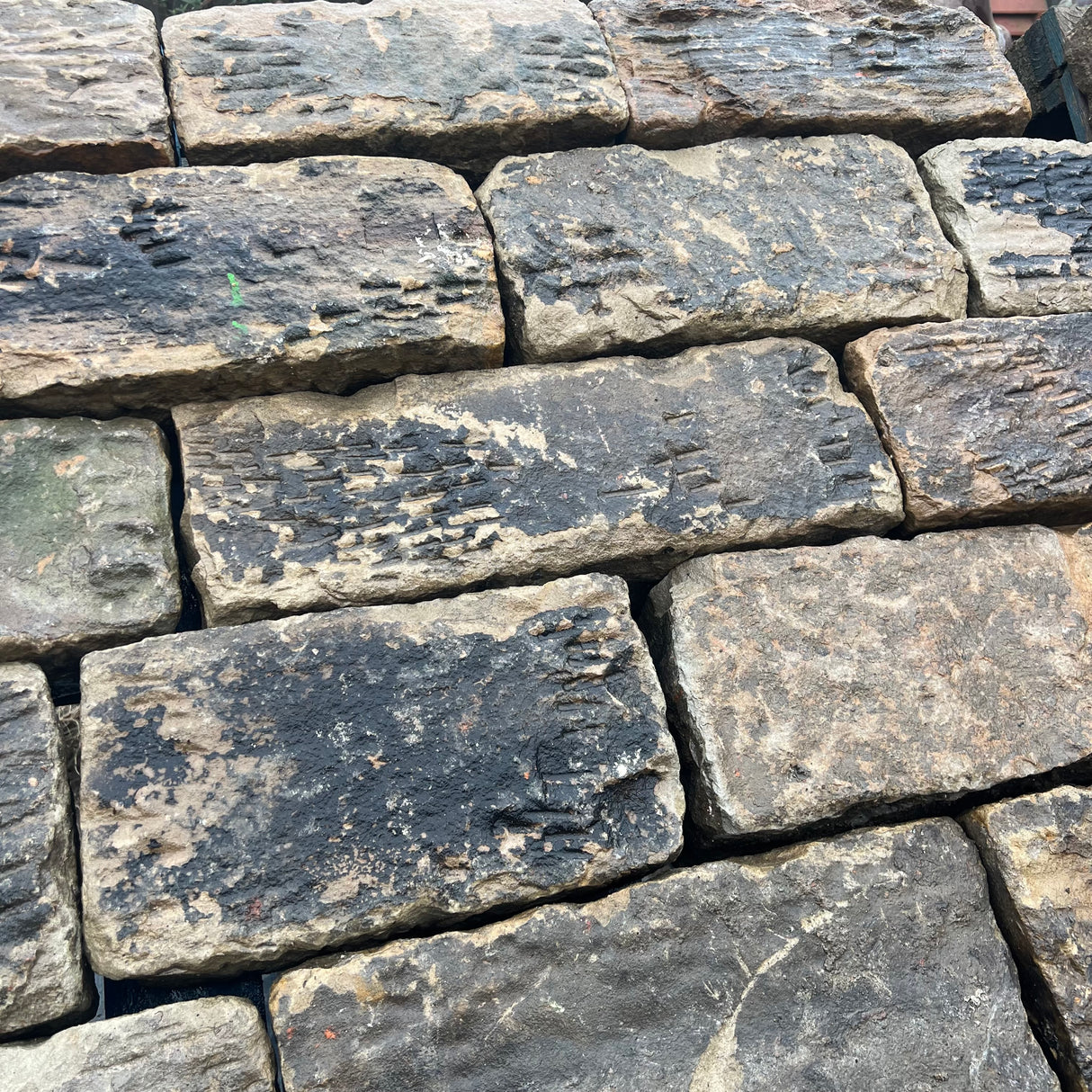Reclaimed Punch Face Stone - Per SQM