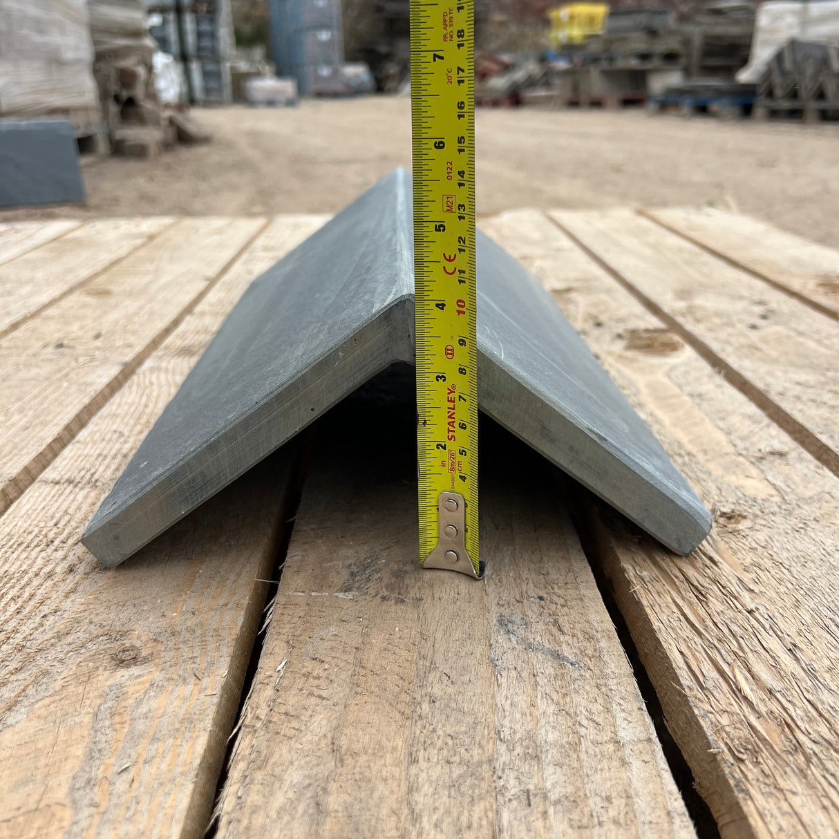 New Brazilian Slate Roof Ridge Tile - 105 Degree