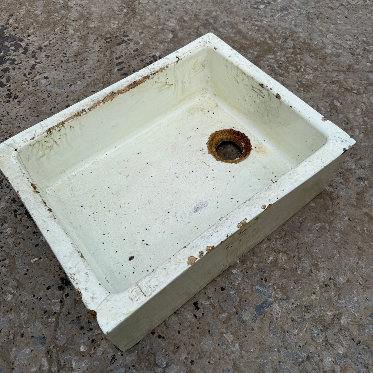 Reclaimed White Belfast Sink