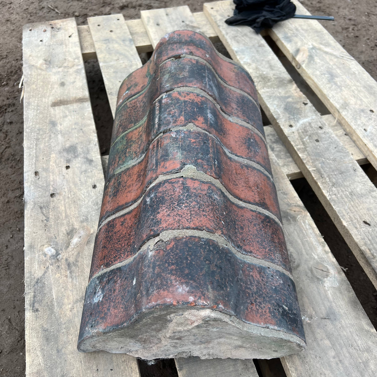 Reclaimed Red Wall Coping Brick - Job Lot of 200