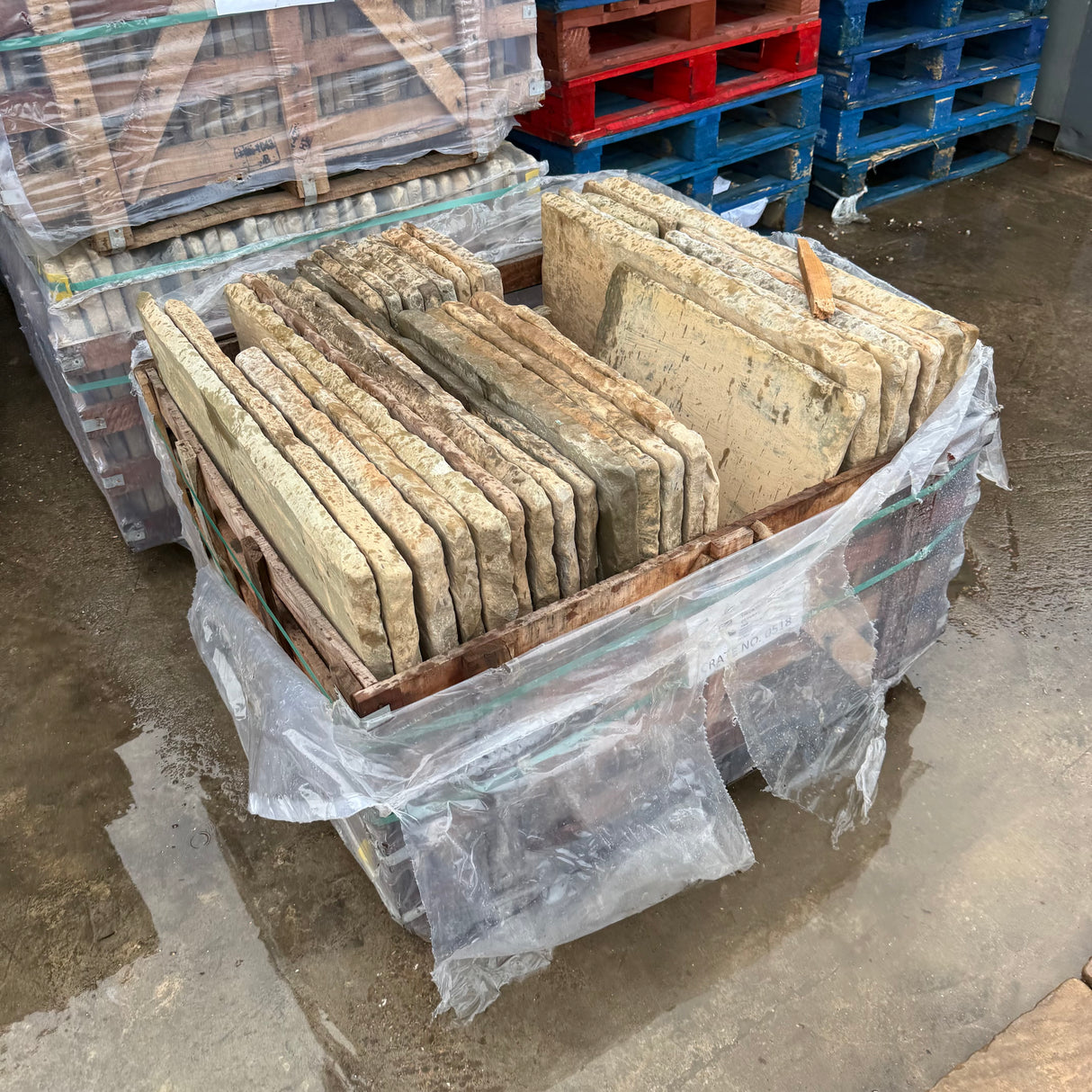Weathered Sandstone Paving Flags