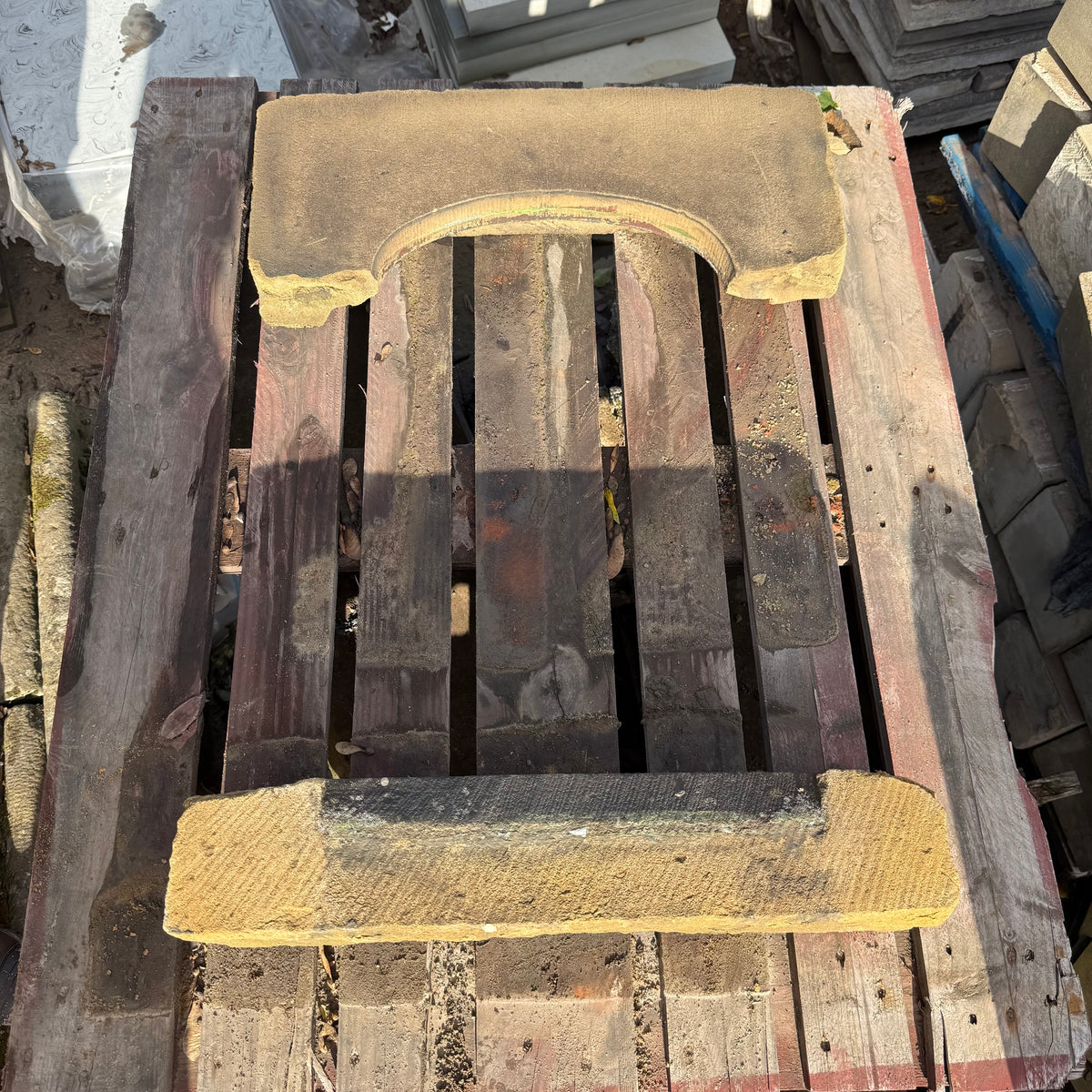 Reclaimed Stone Arch Window Surround