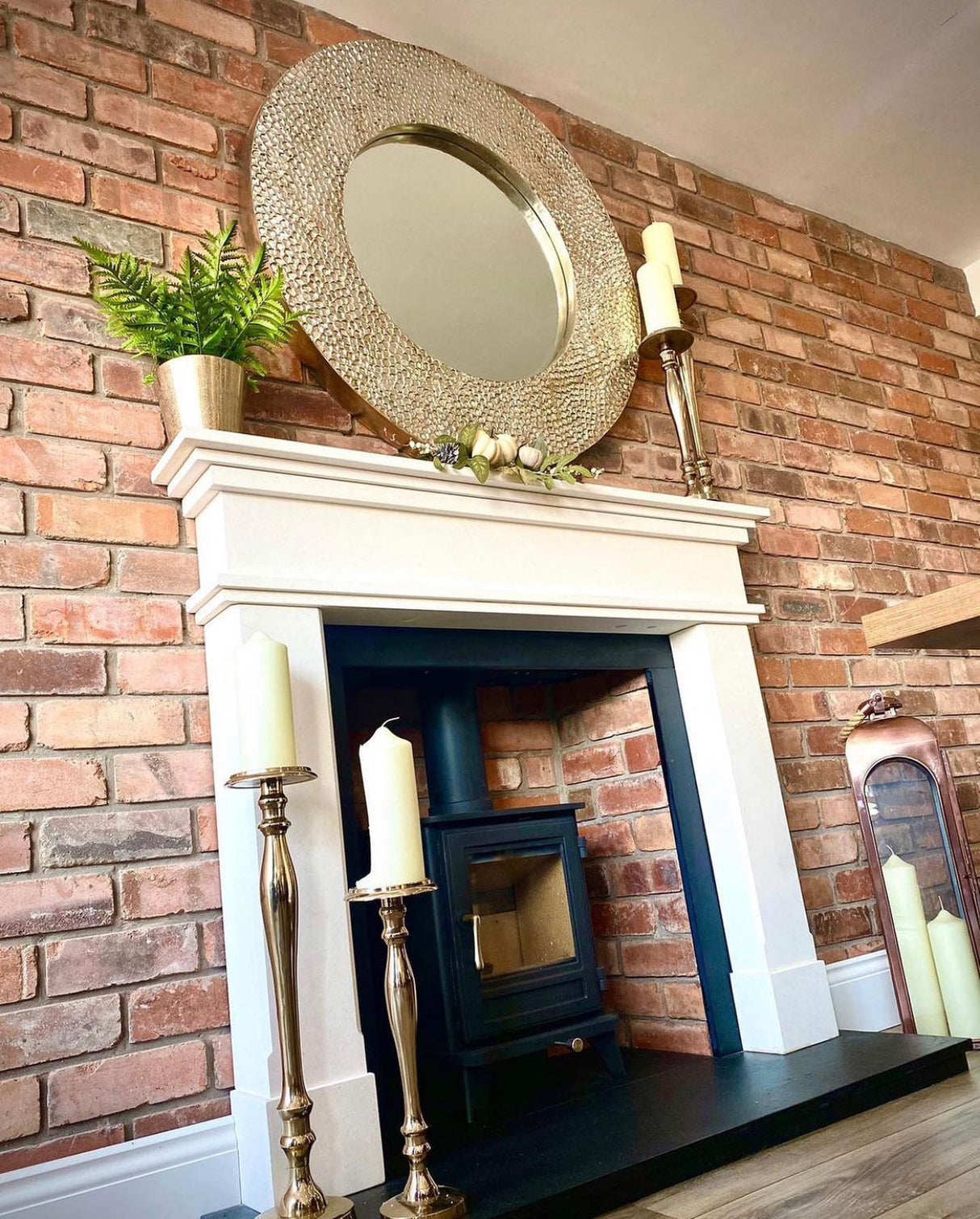 Reclaimed Barnstock Brick Slips - Cut From Reclaim Bricks