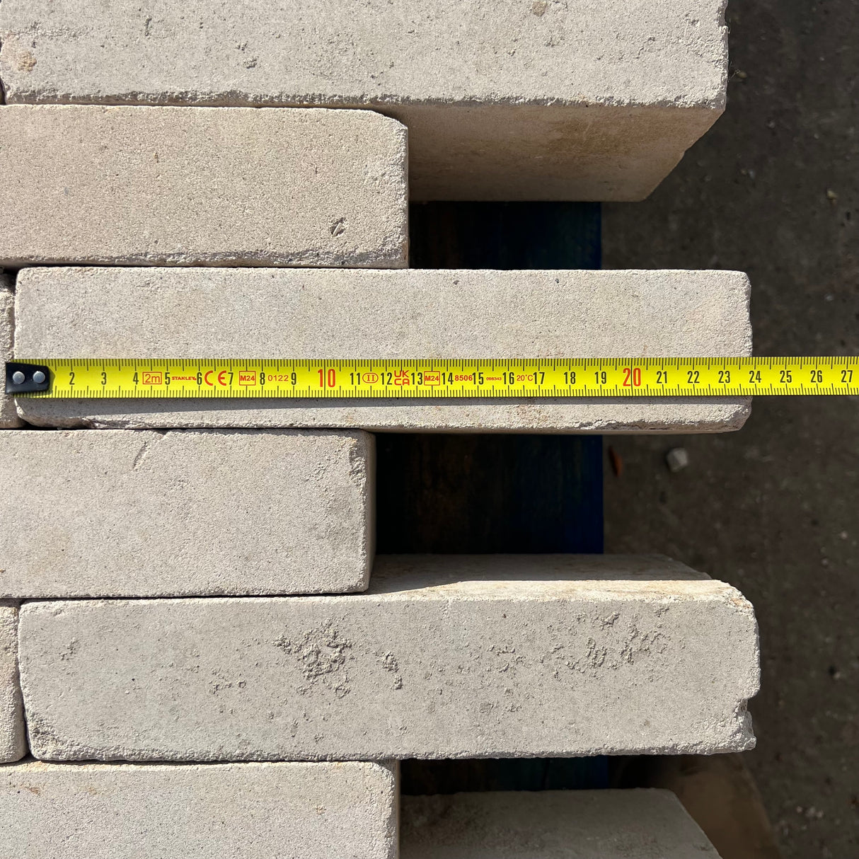 Reclaimed White Linear Bricks | Pack Of 400 Bricks | Free Delivery