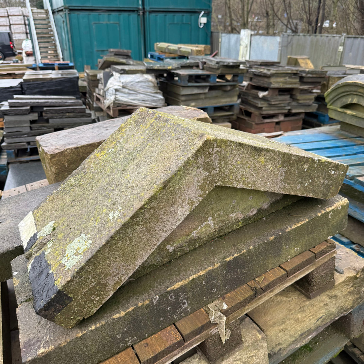 Reclaimed Stone Triangle