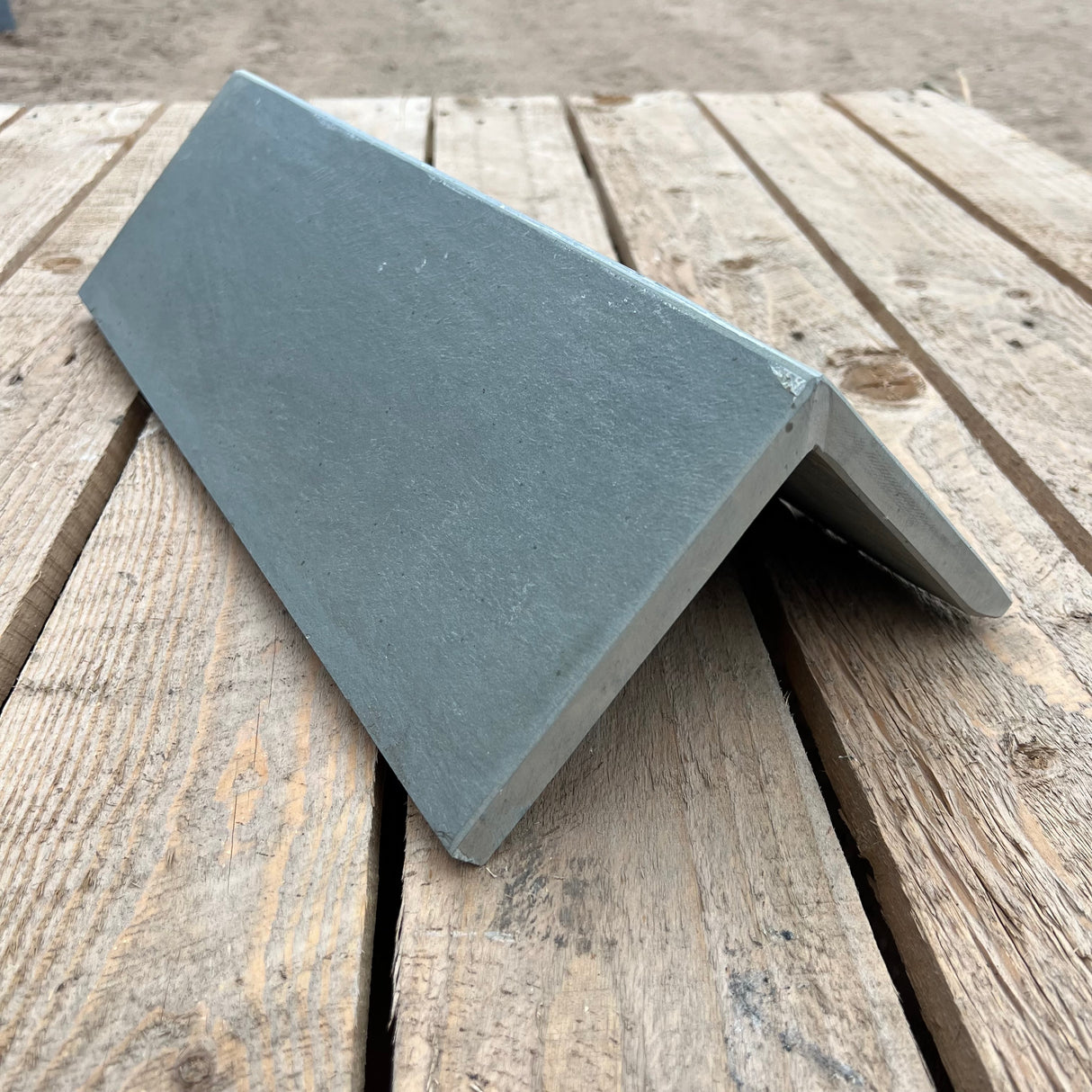 New Brazilian Slate Roof Ridge Tile - 90 Degree