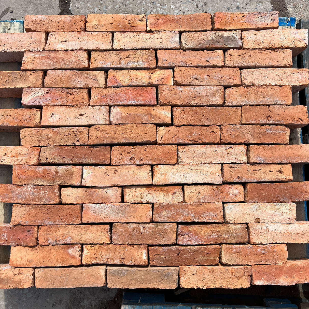 Reclaimed Orange Farmhouse Handmade Bricks | Pack of 360 | Free Delivery