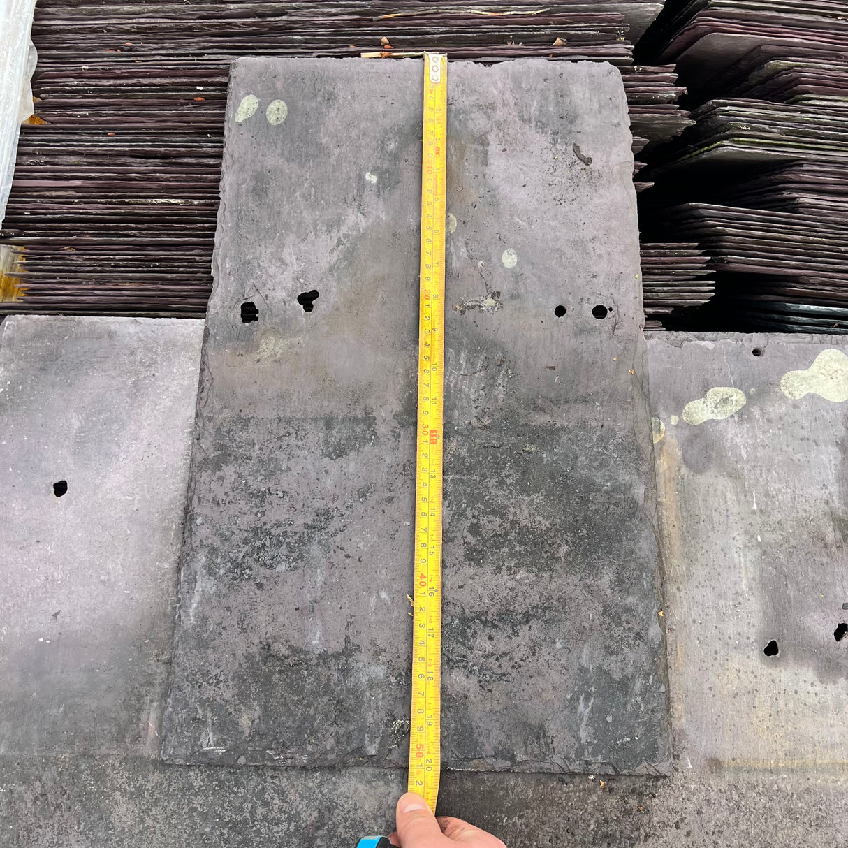 Reclaimed 20” x 12” Welsh Roofing Slate