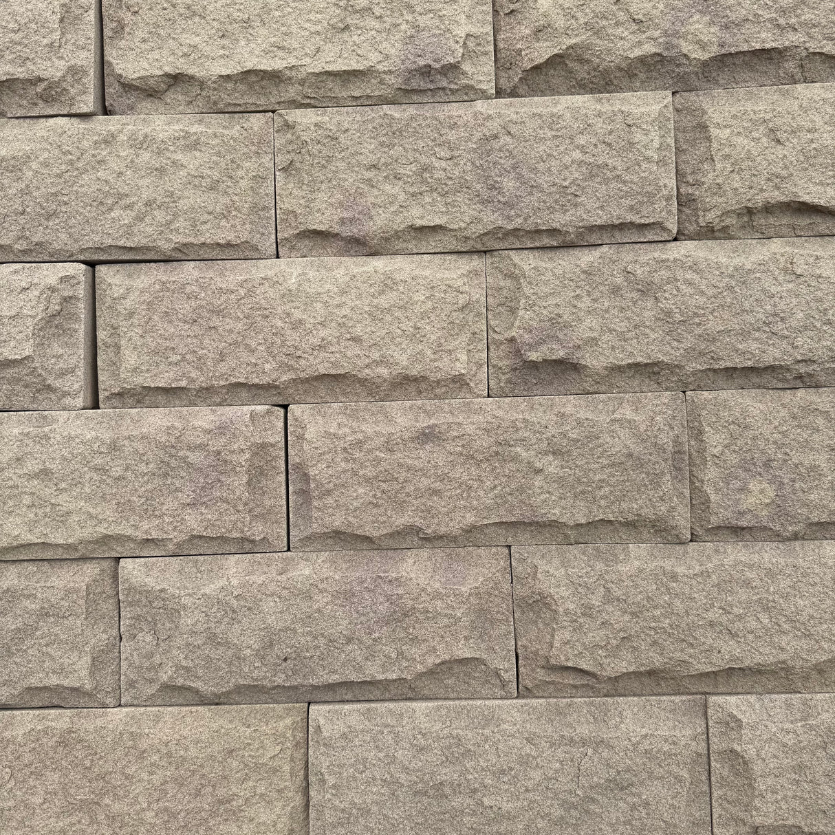 140mm Britannia Pitched Face Sandstone Building Stone - Per SQM