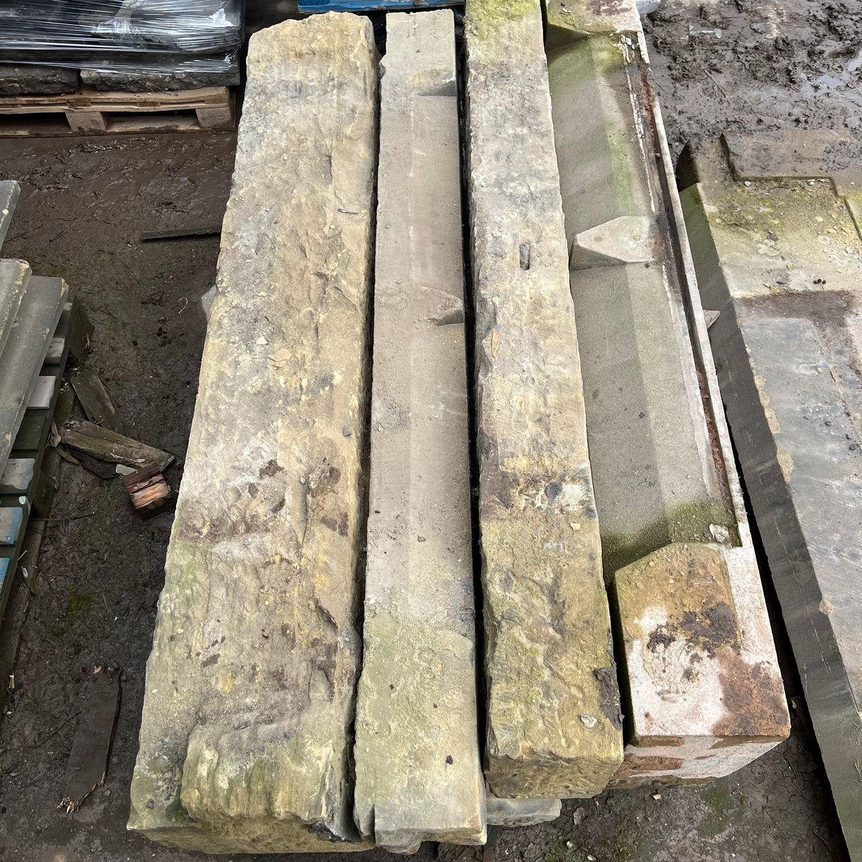 Reclaimed Natural Stone Step / Window Sill / Lintel / Head - Made to Order