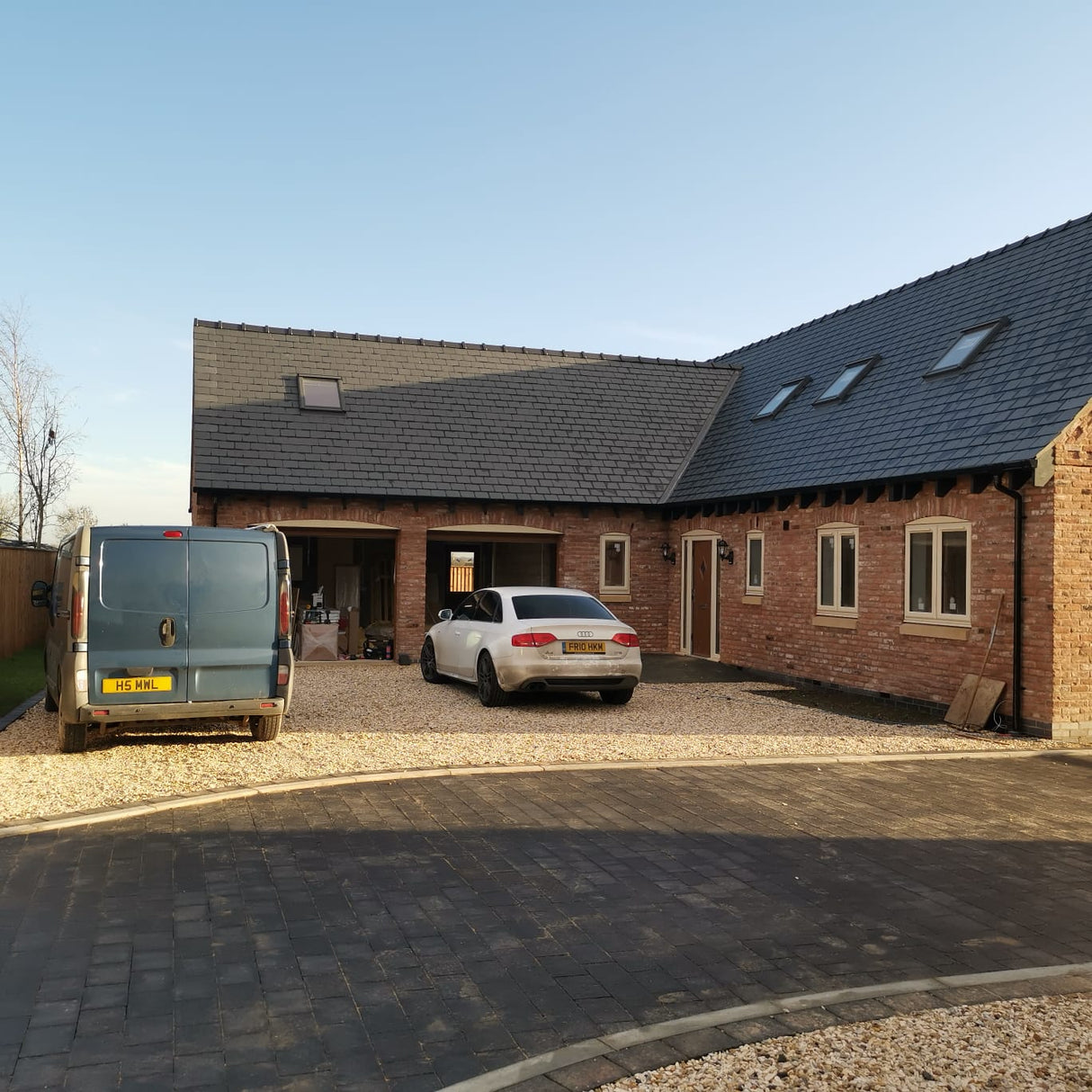 New Build Bungalow Using Reclaimed Antique Bricks