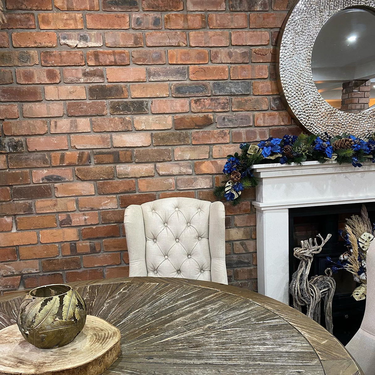 Reclaimed Barnstock Brick Slips - Cut From Reclaim Bricks