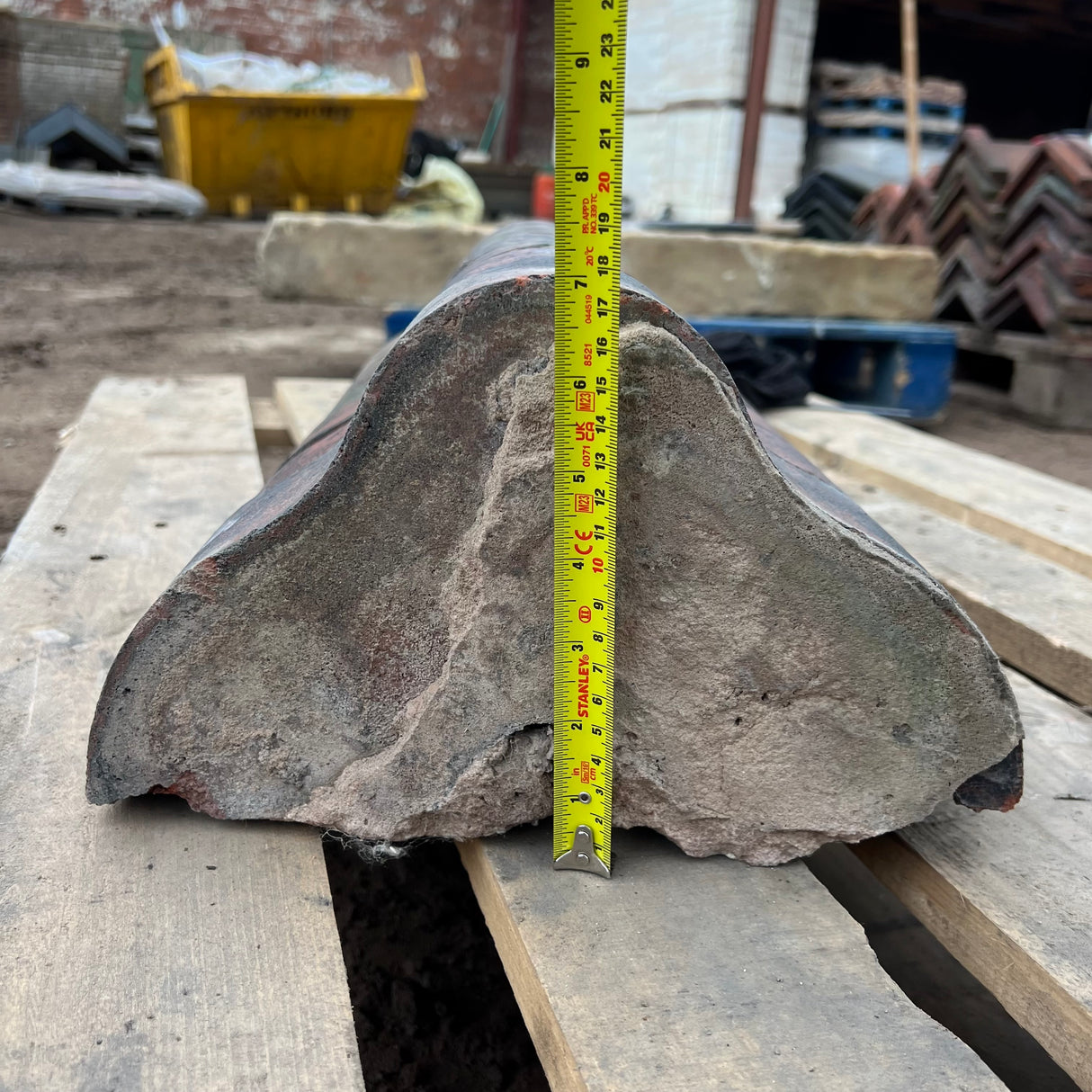 Reclaimed Red Wall Coping Brick - Job Lot of 200