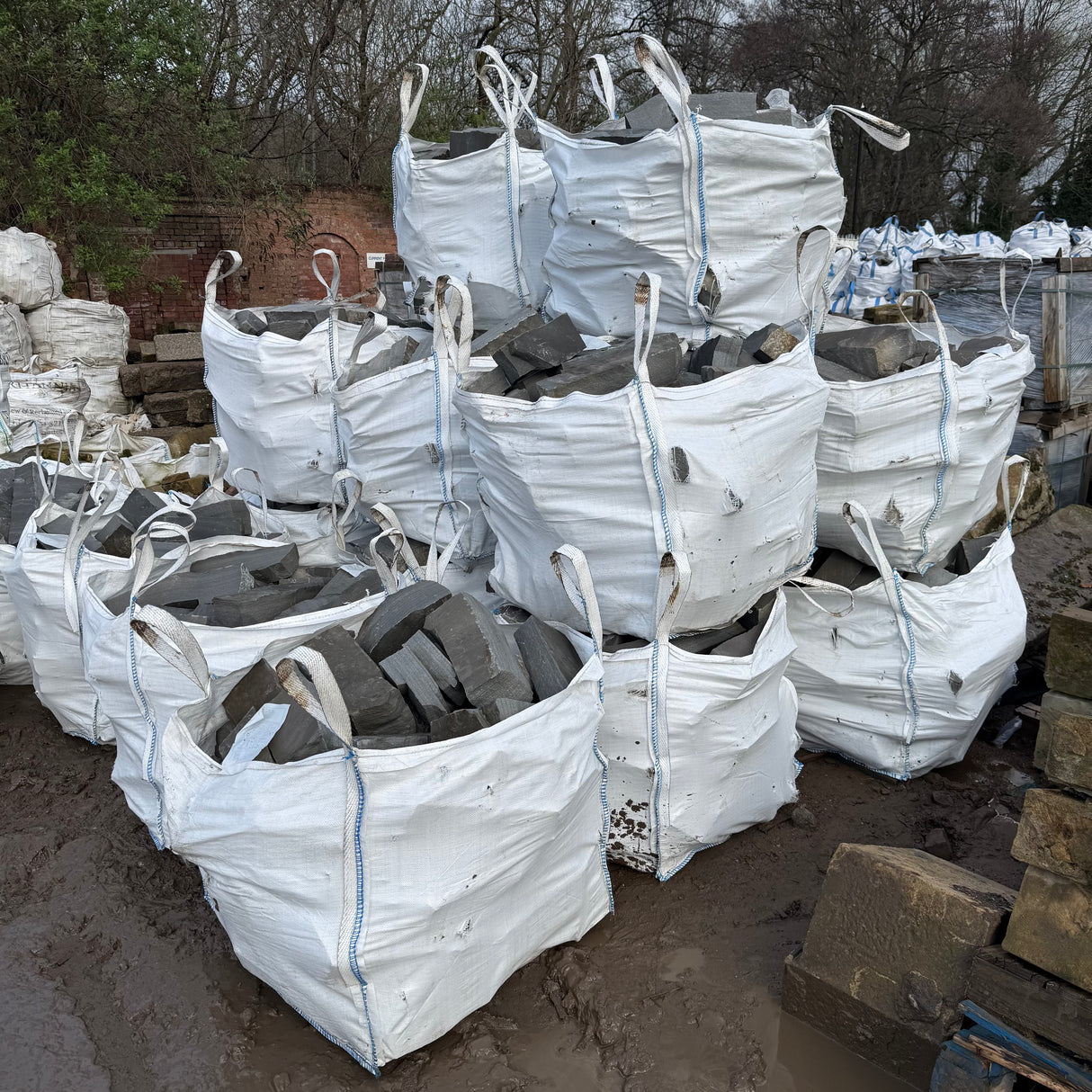 Liscannor Cropped Face Building Stone - Per Bag
