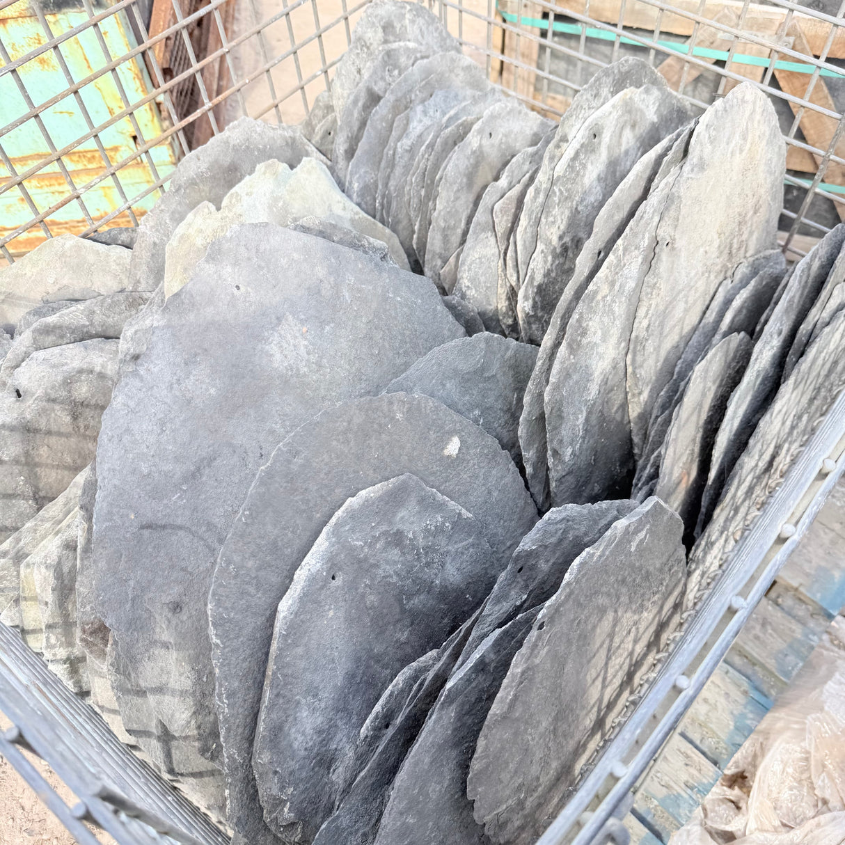 Reclaimed Burlington Roof Slate - Per Ton