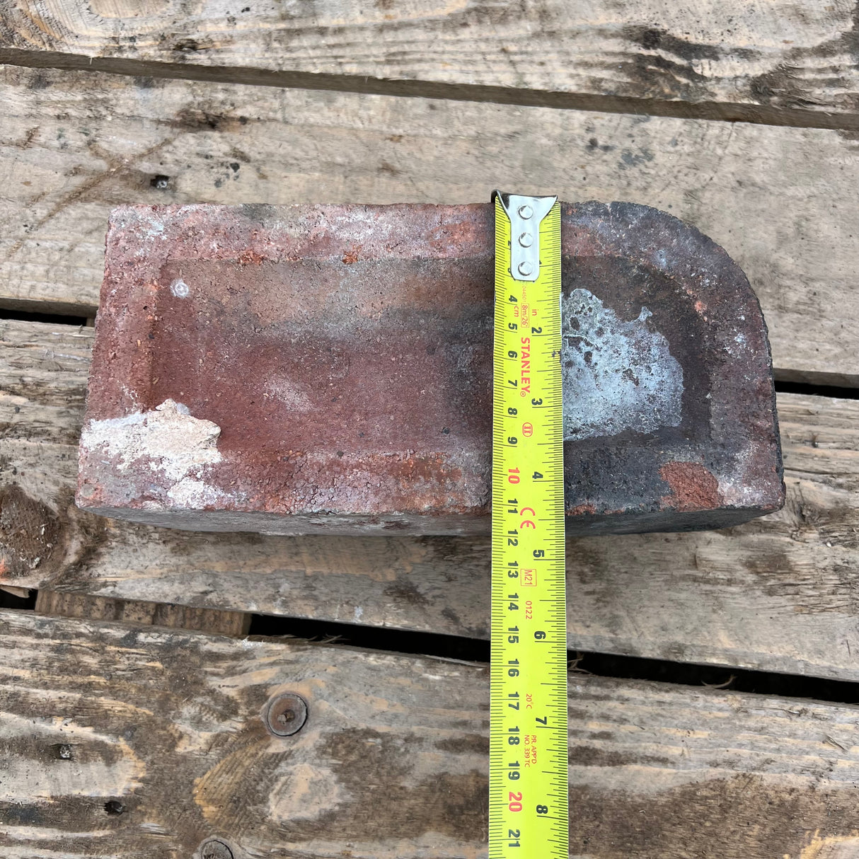 Reclaimed Imperial Bullnose Brick