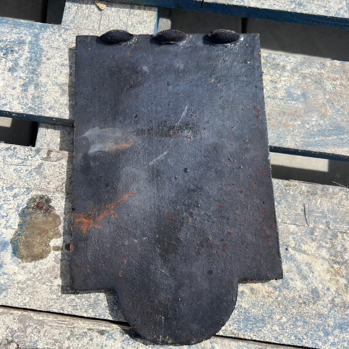 Reclaimed Staffordshire Blue Club Roof Tile