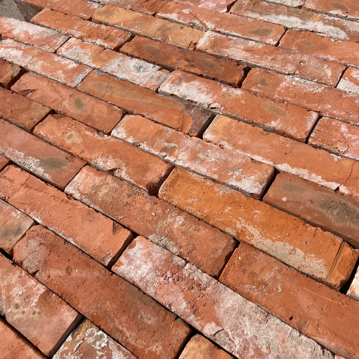 Reclaimed 2" Orange Wirecut Brick | Pack of 400 Bricks | Free Delivery