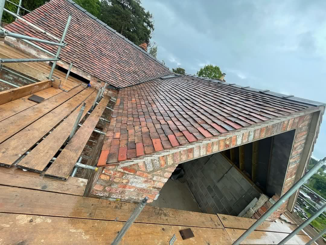 Reclaimed Brick House Build in Oldham, Greater Manchester