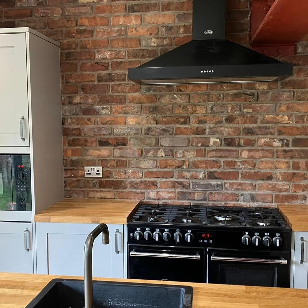 Reclaimed Barnstock Brick Slips - Cut From Reclaim Bricks