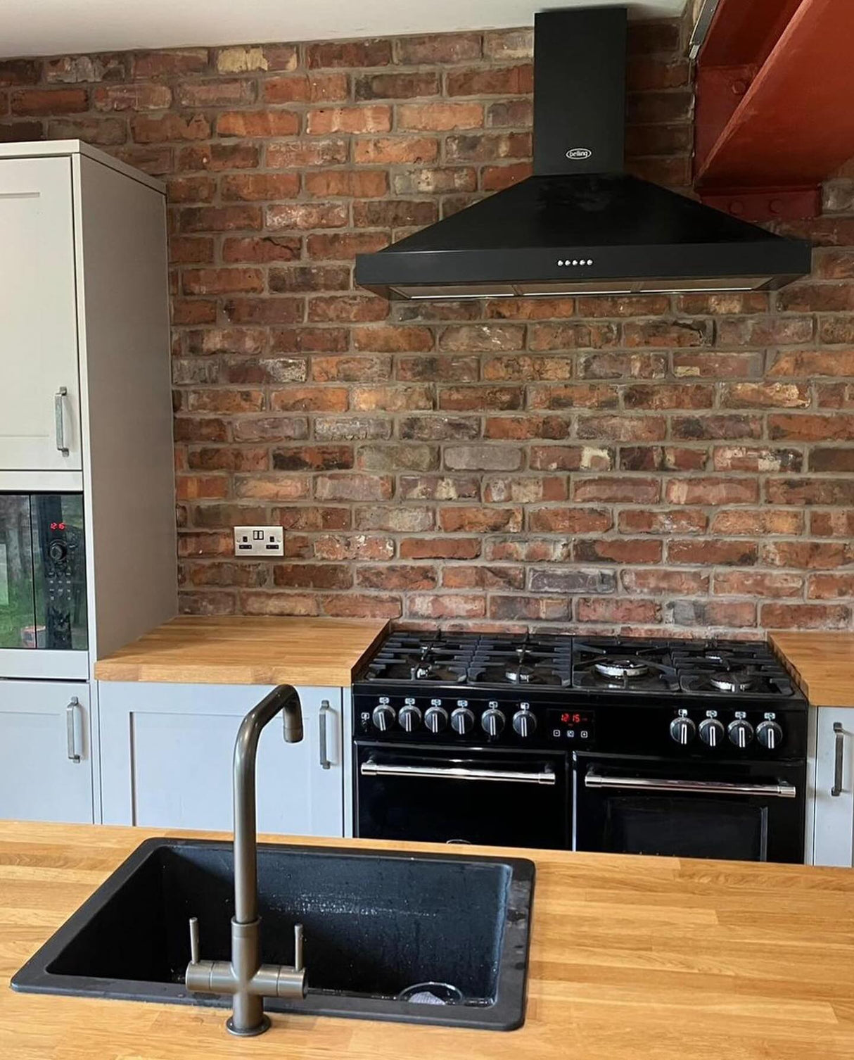 Reclaimed Barnstock Brick Slips - Cut From Reclaim Bricks