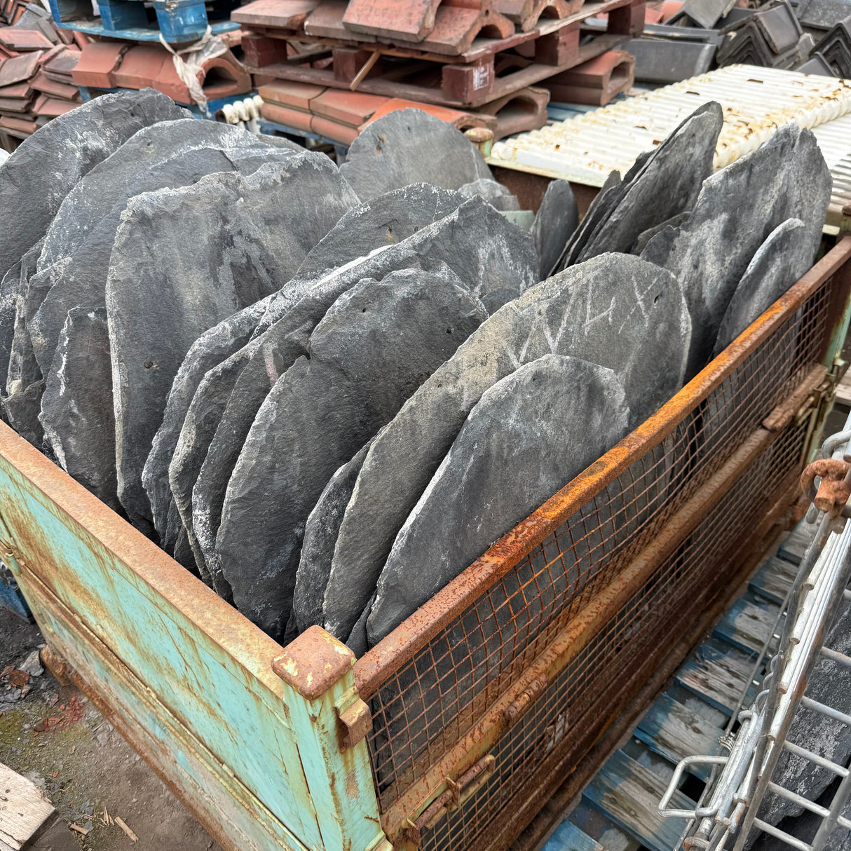 Reclaimed Burlington Roof Slate - Per Ton
